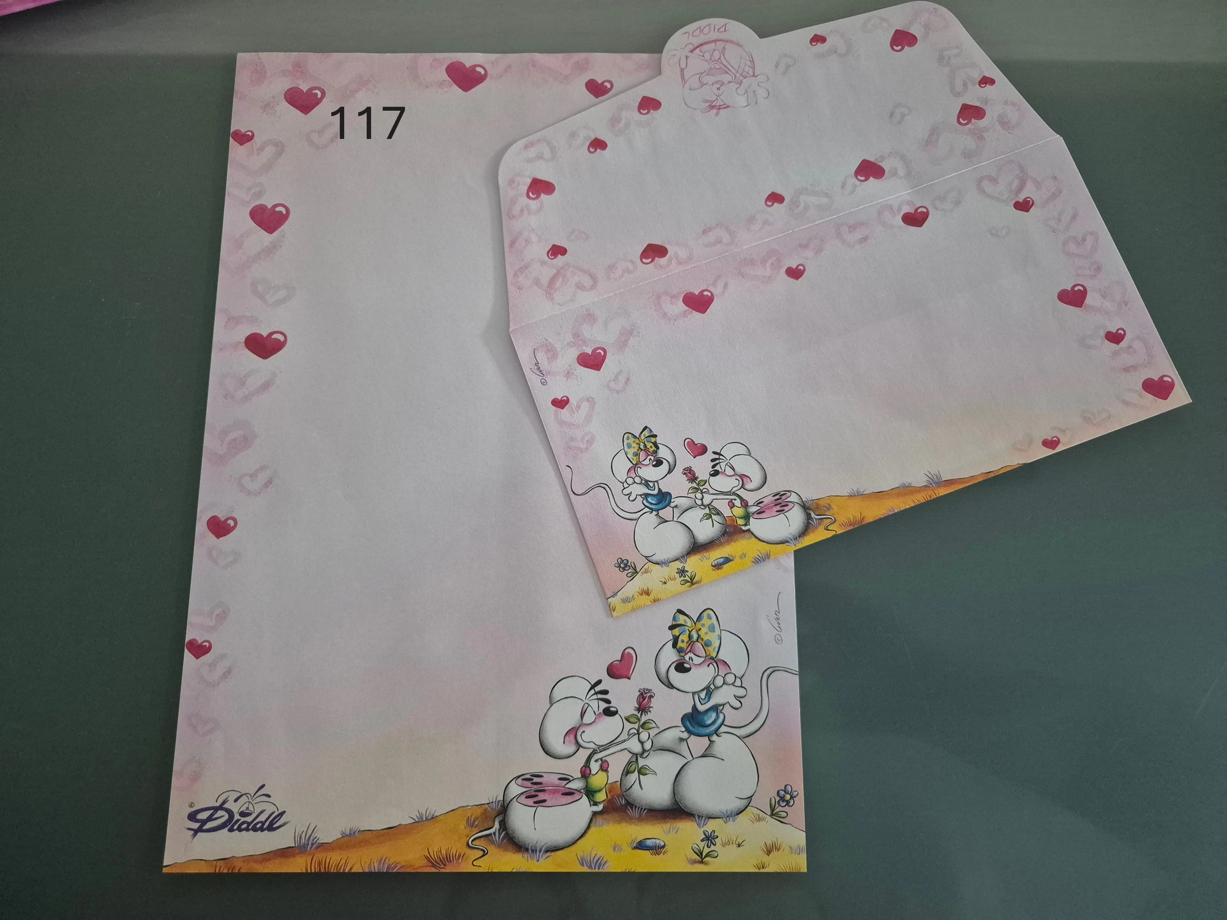 Briefpapier diddl 117